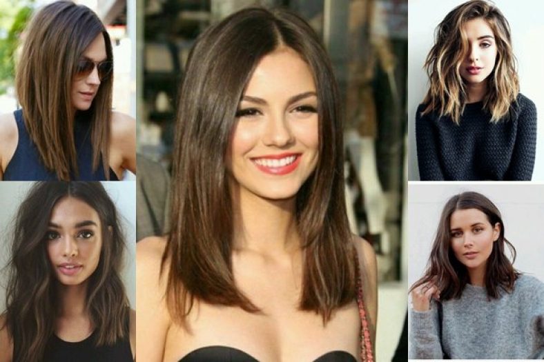 Medium length hairstyle