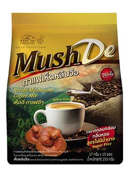 กาแฟเห็ดหลินจือ mush de